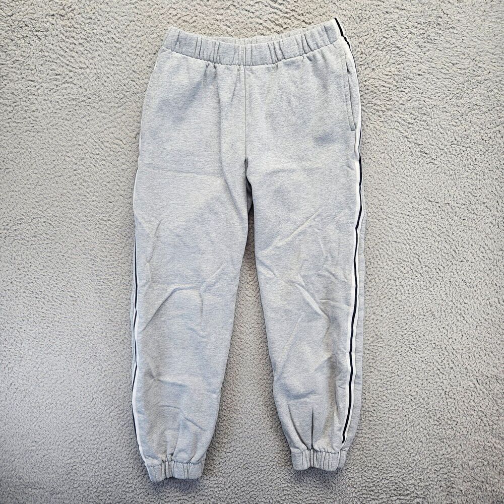 Brandy Melville Jogger Pants Womens Size 26" Gray Fleece Sweatpants